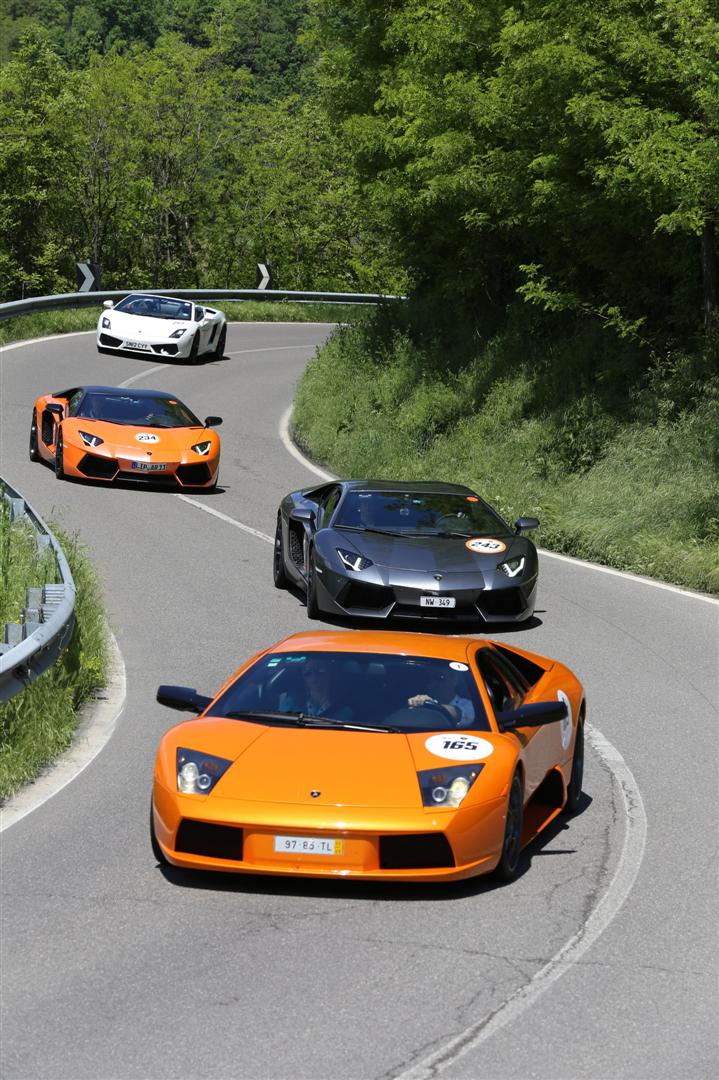 POLO Magazine motoring Lamborghini 50th Anniversary - Grande Giro 4