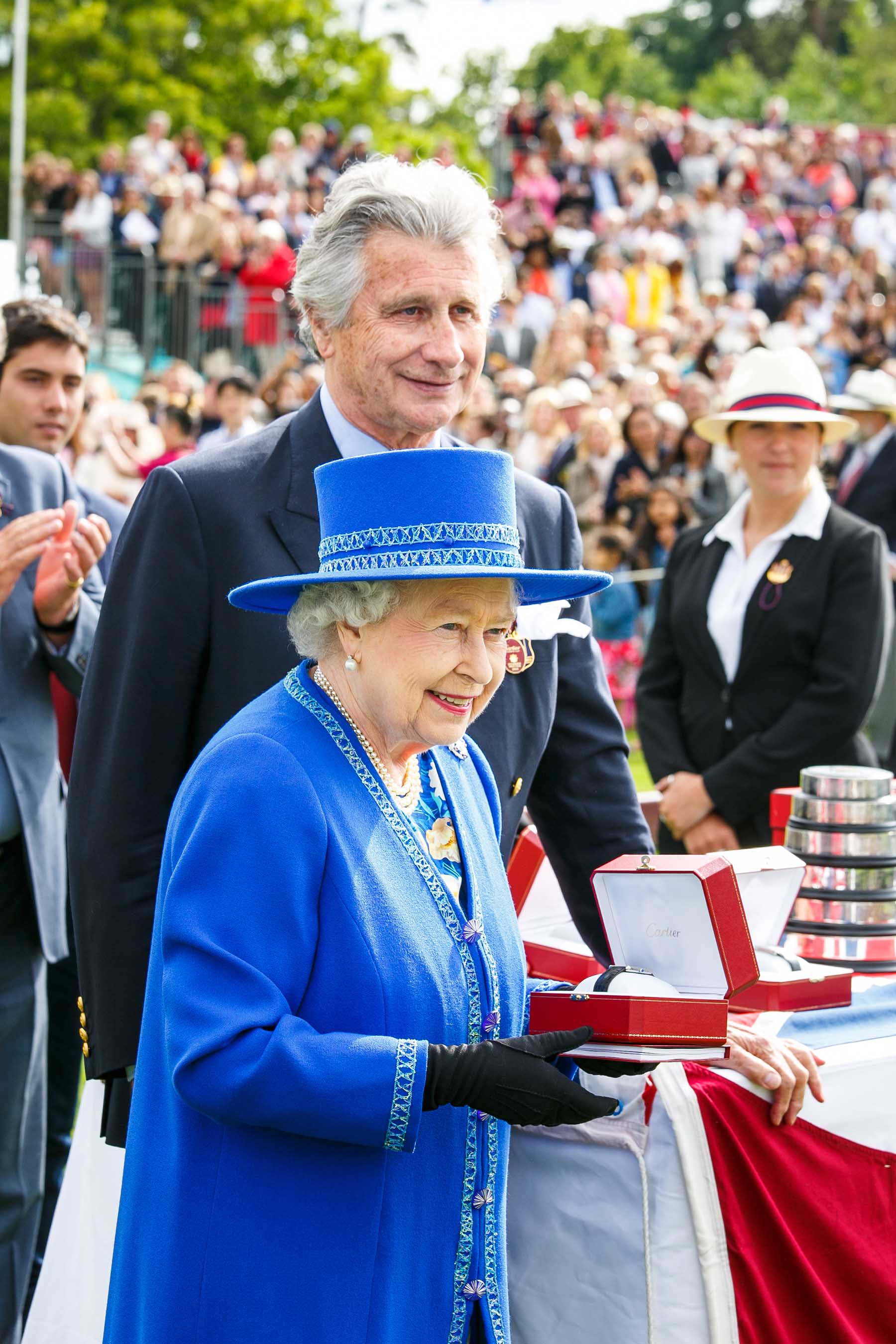 31. HM The Queen Mr Arnaud M Bamberger